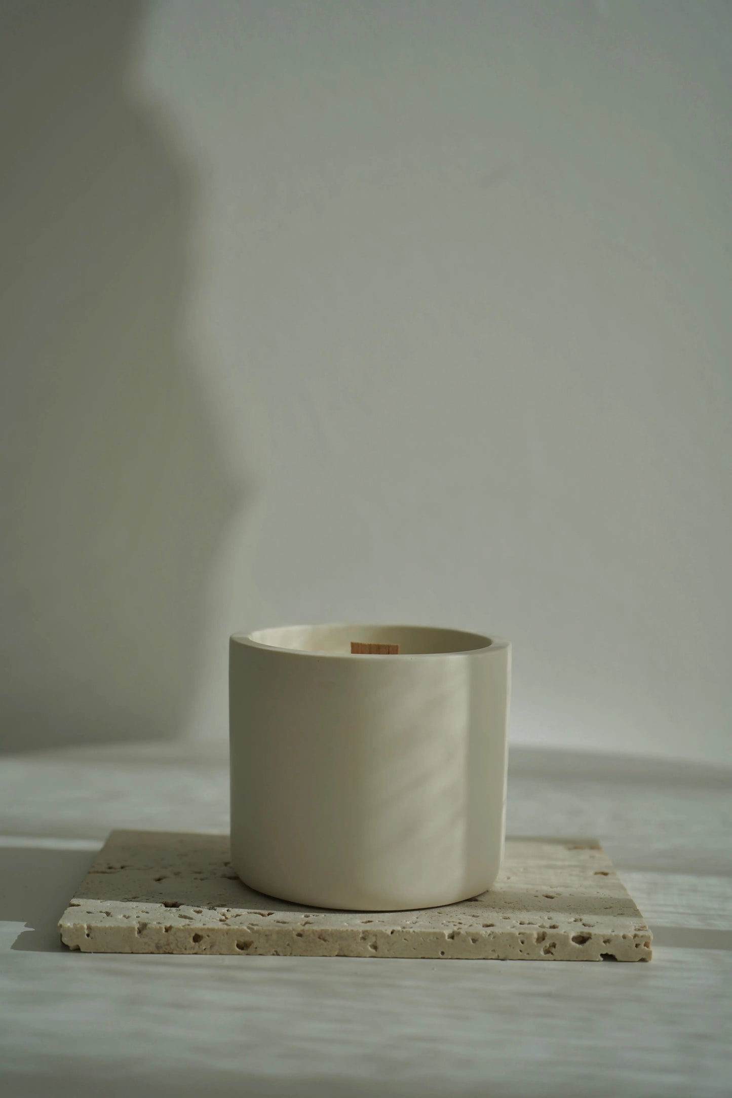Bougie parfumée artisanale Lueur soyeuse LumiArgile