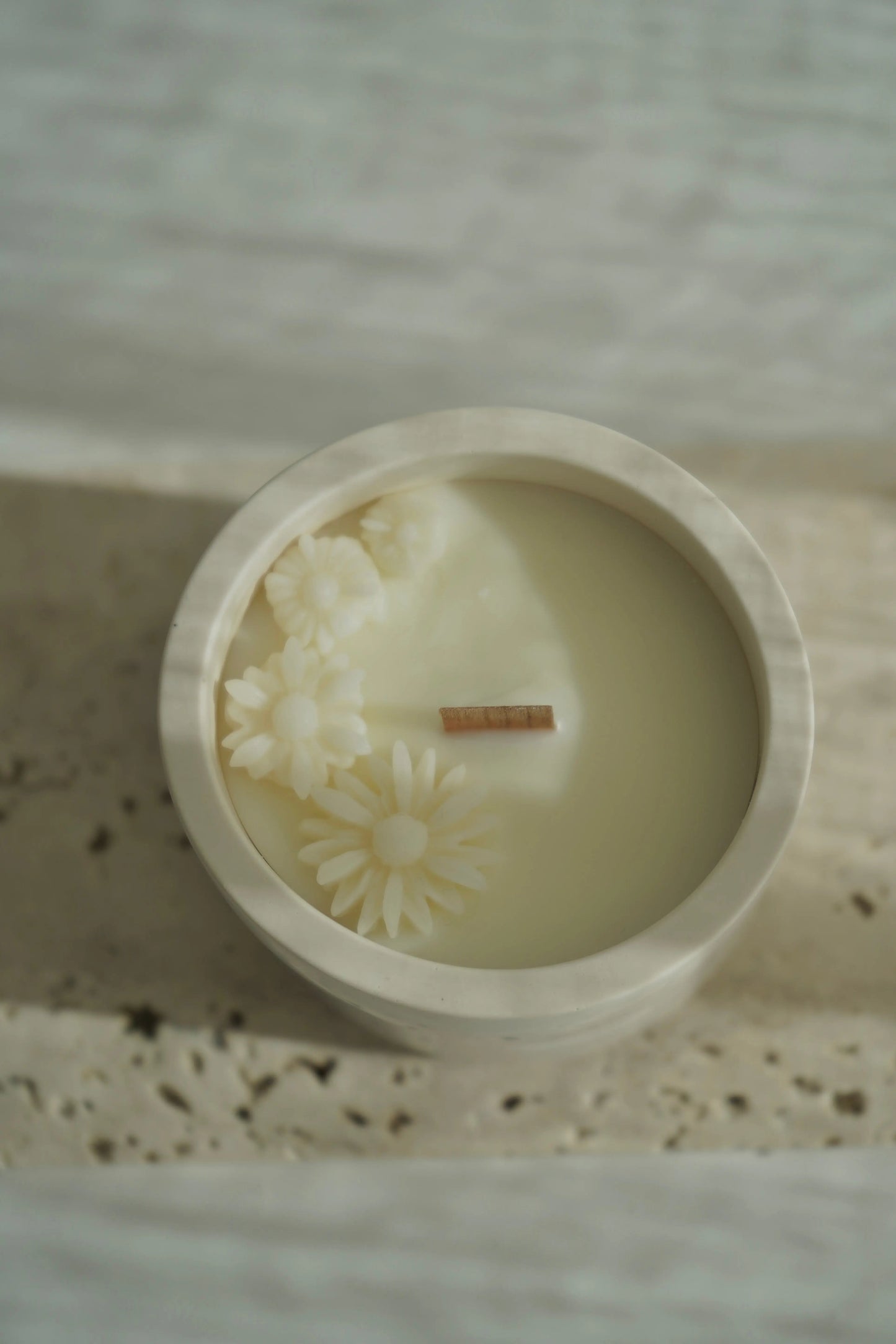 Bougie parfumée artisanale Lueur soyeuse LumiArgile