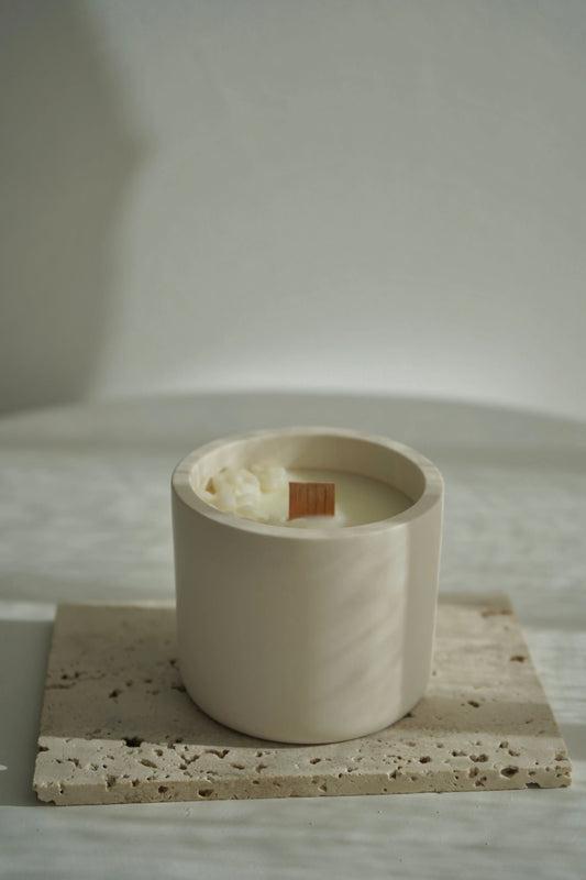 Bougie parfumée artisanale Lueur soyeuse LumiArgile